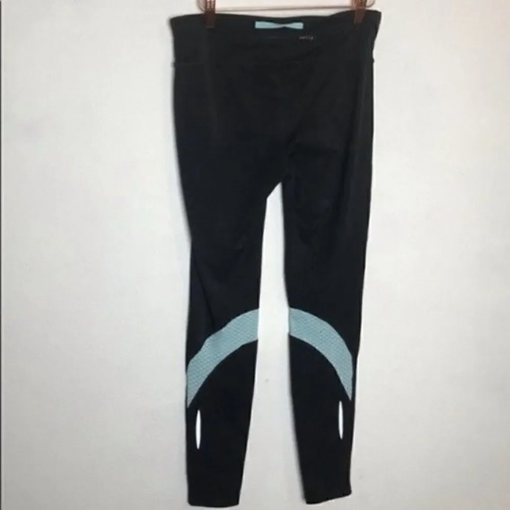 Under Armour Leggins Black and Blue sz Small BoxF